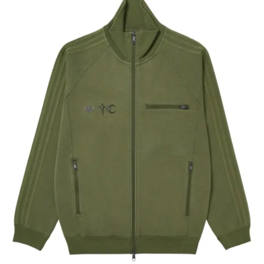 [BUNJANG] Adidas x Thug Club Track Top Olive XL / 아디다스 떠그클럽 트랙탑 올리브 2xl xxl