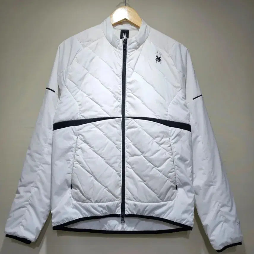 [BUNJANG] Spyder Men's Running Thin Down Jacket Slim Fit Size 100 White / 스파이더 남성 러닝 씬다운 자켓 (100 슬림핏)