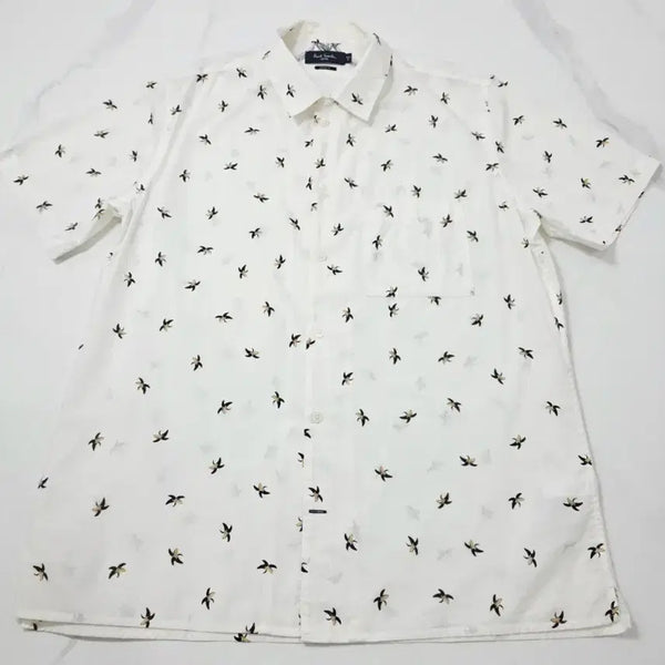 [BUNJANG] Paul Smith Banana Pattern Short Sleeve Shirt / 폴스미스 Paul Smith 바나나 패턴 반팔 셔츠 100