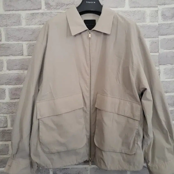 [BUNJANG] SPAO Men's Beige Casual Jacket (Size 100) / 스파오 남성 베이지 케주얼자켓100/알뜰한여우