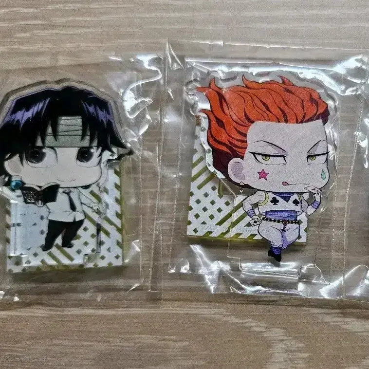 [BUNJANG] Hunter x Hunter Hisoka & Chrollo Acrylic Stand / 헌터헌터 히소카 클로로 아크릴 스탠드