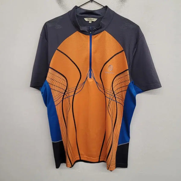 [BUNJANG] Beanpole Outdoor Half-Zip Short-Sleeve Hiking T-Shirt XL / [105/XL] 빈폴 아웃도어 반집업 등산복 반팔티 티셔츠