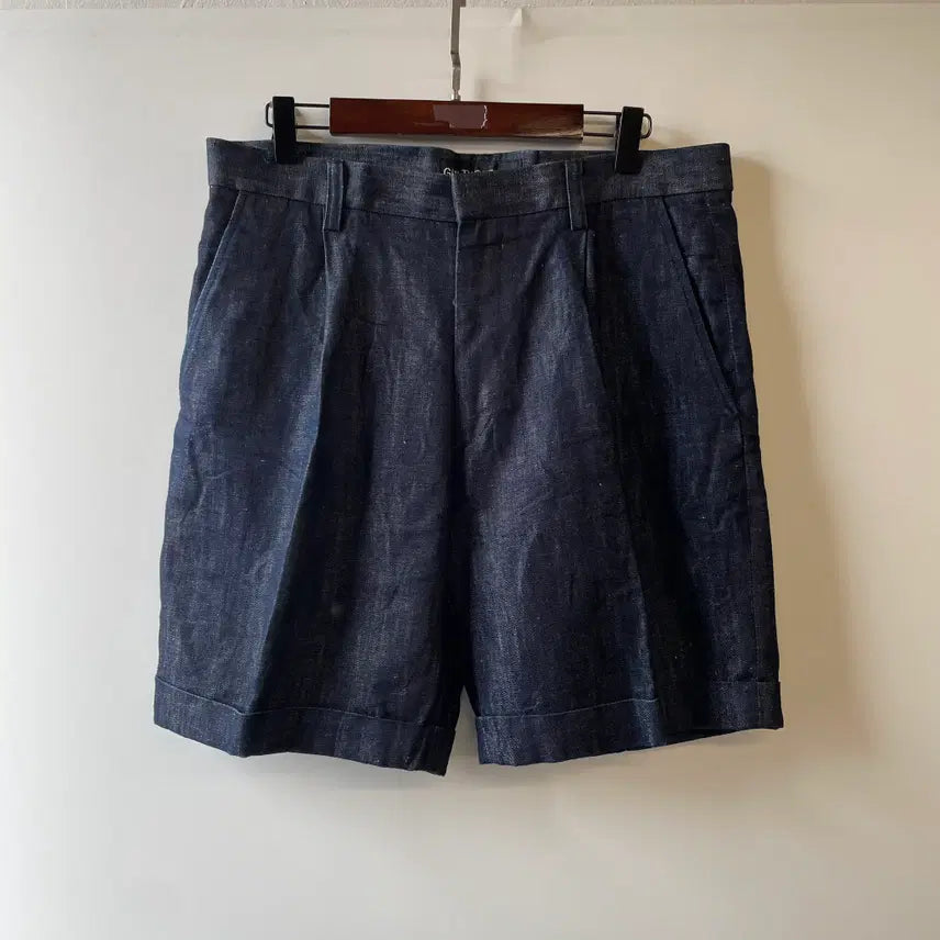 [BUNJANG] Wacko Maria Linen Pleated Shorts / 와코마리아 린넨 플리츠 반바지