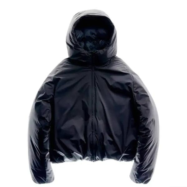 [BUNJANG] UVU Hooded Track Puffer Black / UVU 후드 트랙 퍼퍼 블랙