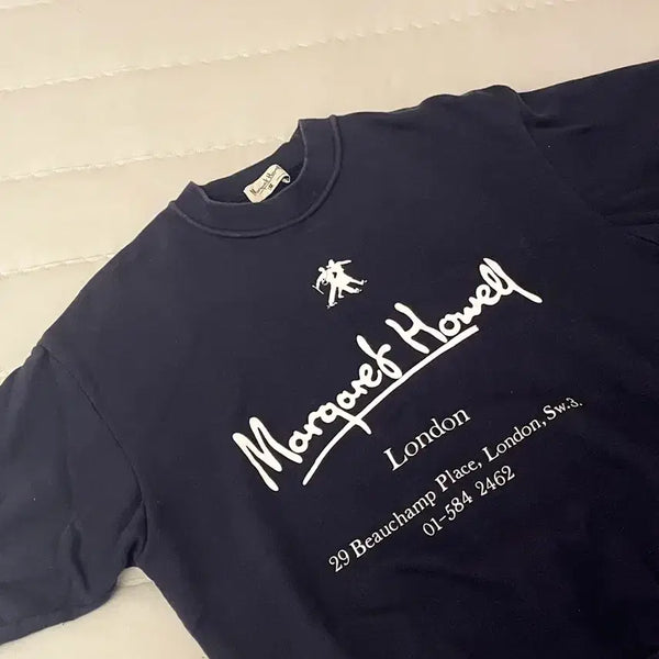 [BUNJANG] Margaret Howell Navy Sweatshirt Men's M / 올드 마가렛 호웰 스웨트셔츠