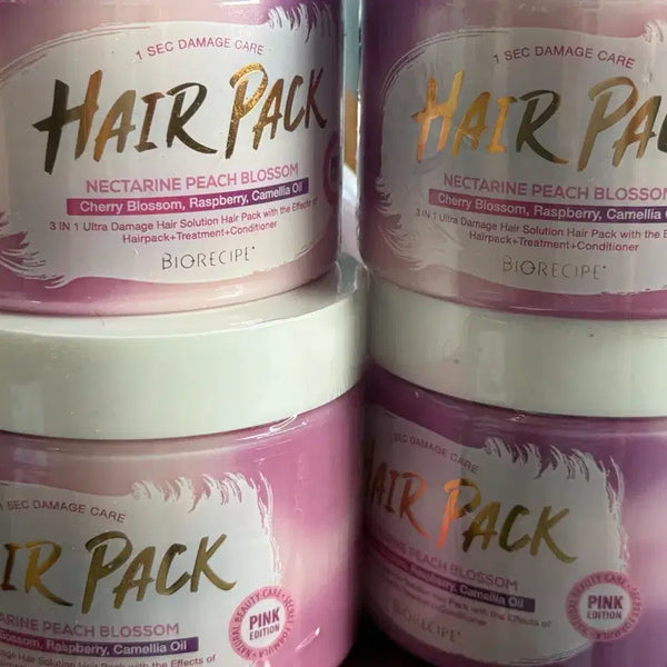 [BUNJANG] Bio Recipe Peach Hair Pack / [새상품] 바이오레시피 피치 헤어팩