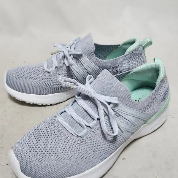 [BUNJANG] Skechers Women's Knit Sneakers Sky Blue / 245 스케쳐스 여성용 니트 운동화 하늘색