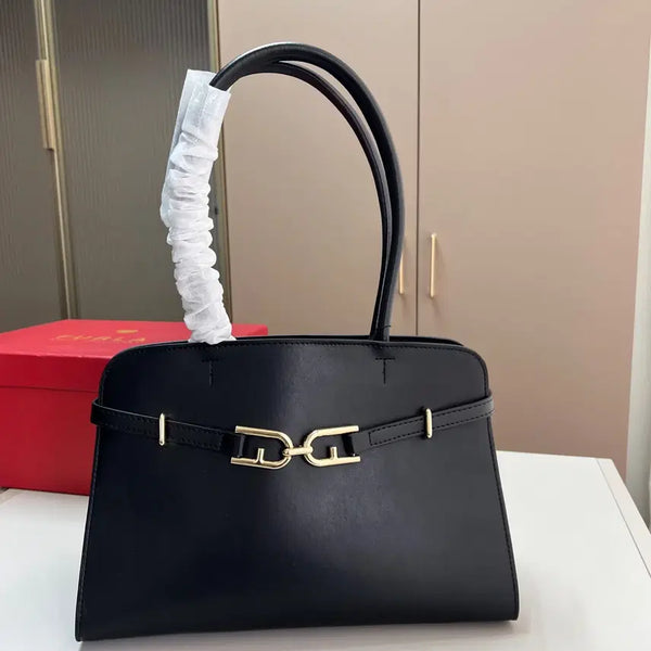 [BUNJANG] Furla Black Leather Clutch Bag / 훌라 Furla 클러치백 블랙  소가죽 여성