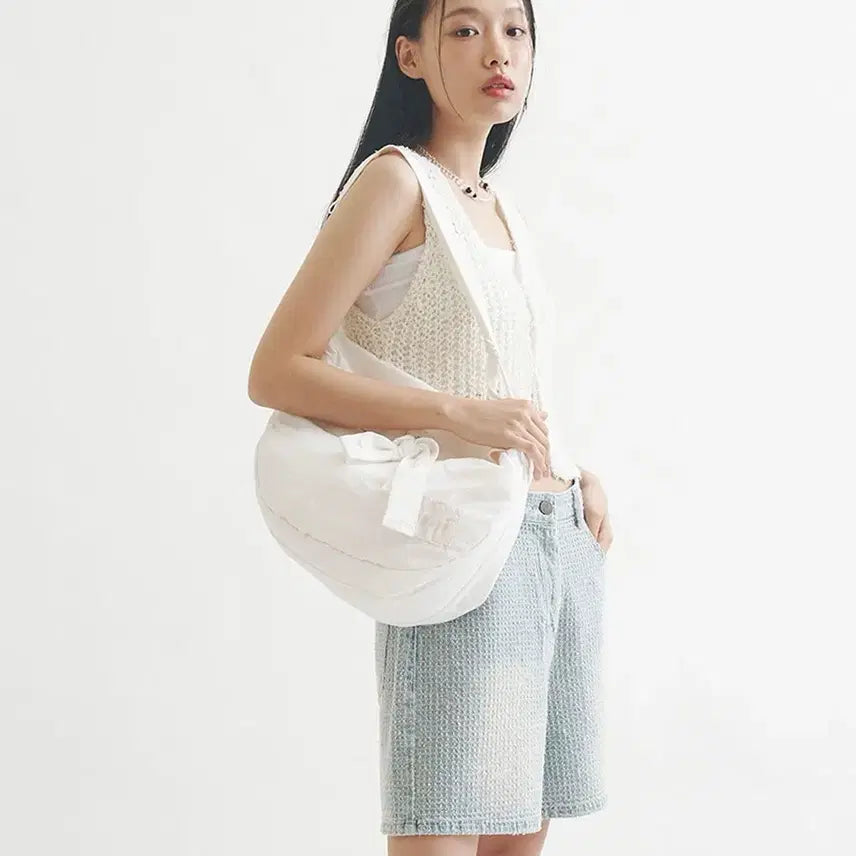 [BUNJANG] Frouoi Baran Crossbody Bag White / 프루아 바란 크로스백 (새상품)