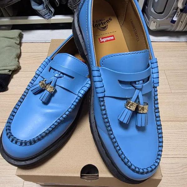 [BUNJANG] Dr. Martens x Supreme Fenton Tassel Loafers / 닥터마틴X슈프림 펜톤 태슬 로퍼