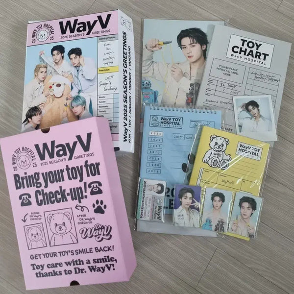 [BUNJANG] WayV 2025 Season's Greetings Full Set POB Included / WayV 2025 시즌그리팅 풀세트 (특전포함)