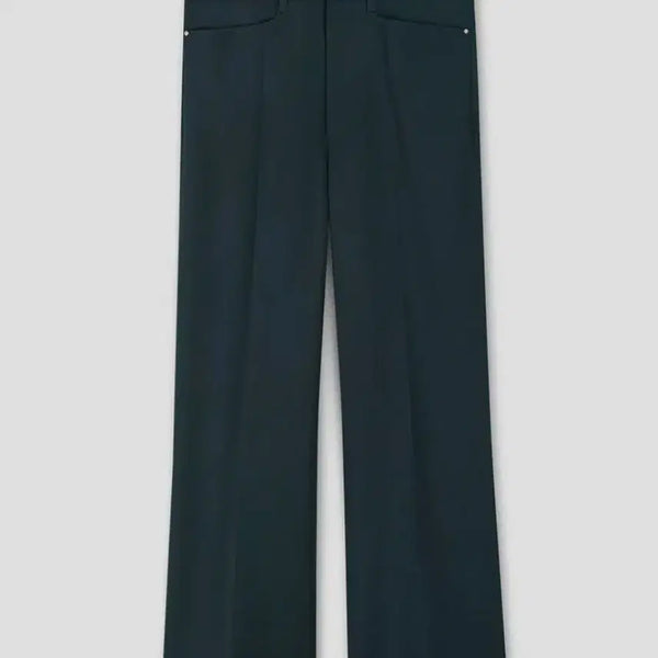 [BUNJANG] Tyle Retro Bell Trousers Teal Blue Size 2 / 타일레 RETRO BELL TROUSERS TEAL BLUE 2