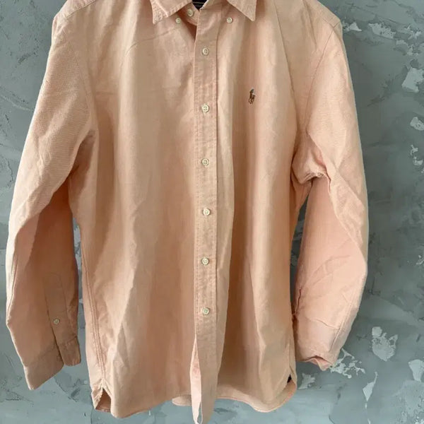 [BUNJANG] Ralph Lauren Classic Fit Shirt Coral L / 랄프로렌 클래식핏 셔츠 코랄 색상 L
