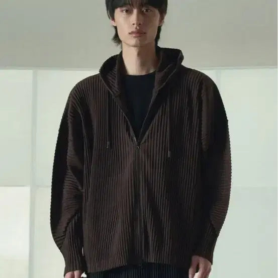 [BUNJANG] TNGT Yoyogi Pleats Setup Brown / TNGT 요요기 플리츠 셋업 브라운