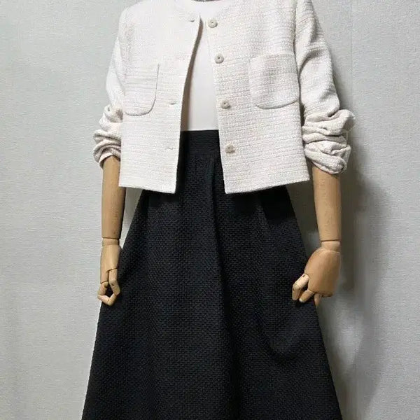 [BUNJANG] Tweed Crop Jacket / 트위드 크롭 자켓