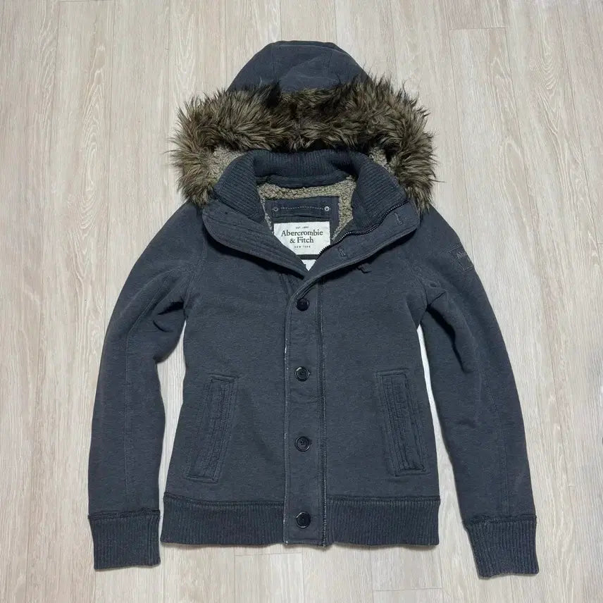 [BUNJANG] Abercrombie & Fitch Wool Wolf Camshell Mountain Hooded Zip-Up Jacket / 아베크롬비 울프죠 캠쉘 마운틴 후드 집업 M 양털 퍼 자켓 00s y2k