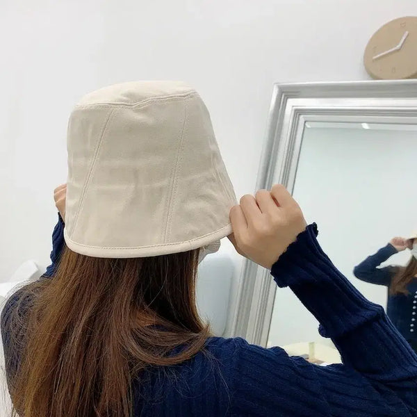 [BUNJANG] CHANCE Ivory Bucket Hat / 아이보리 벙거지 모자