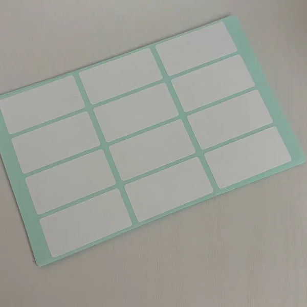 [BUNJANG] Daiso Label Stickers (4.3*2.1 cm) - Sold in sets of 5 / 5장 소분띵,재고1)다이소 견출지 4.3*2.1 cm 다꾸