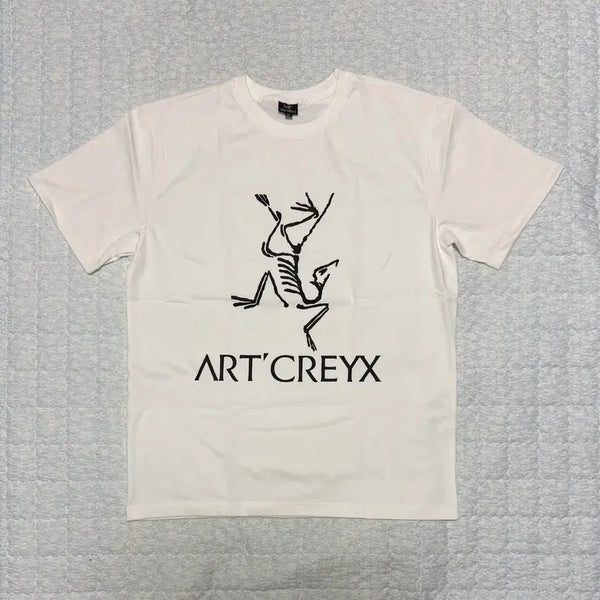 [BUNJANG] Ark Round T-Shirt White XL / 아크 라운드 반팔티(화이트/XL)