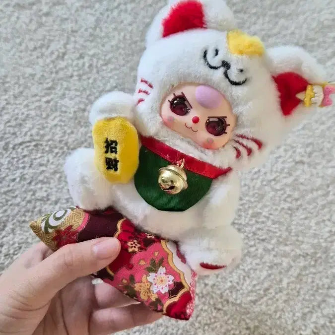 [BUNJANG] BabyThree Samuel Lucky Cat Custom Doll / 베이비쓰리 사무엘 복고양이 커스텀