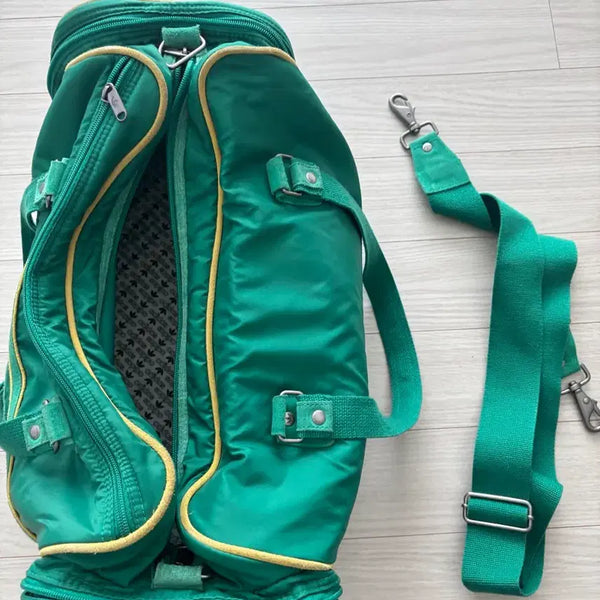 [BUNJANG] Adidas Leather Trim Boston Bag / 정품 아디다스  가죽 프레임 고퀄리티 스포츠 레저 가방