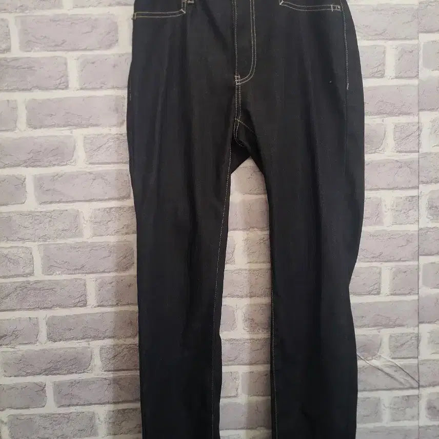 [BUNJANG] Kolon Sport Men's Black Denim Jeans Size 30 / 코오롱인더스트리  남성용 블랙 데님 청바지30/알뜰한여우