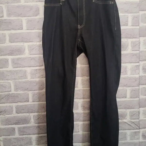 [BUNJANG] Kolon Sport Men's Black Denim Jeans Size 30 / 코오롱인더스트리  남성용 블랙 데님 청바지30/알뜰한여우