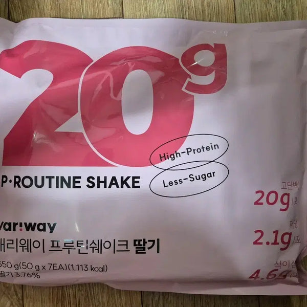 [BUNJANG] Berryway Fruitin Shake Strawberry Flavor (Sealed) / 배리웨이 프루틴쉐이크 딸기맛 미개봉