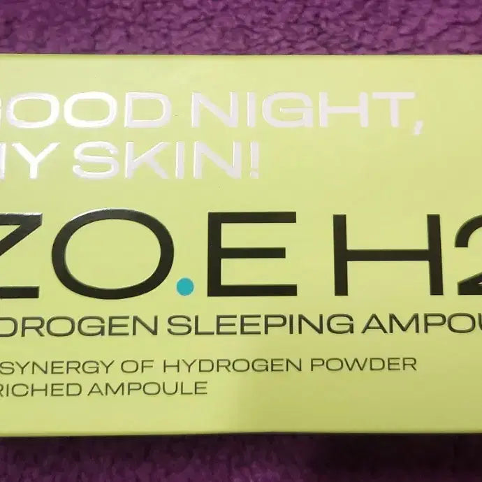 [BUNJANG] Jo's Hydrogen Sleeping Ampoule 10 Count (Sealed) / 미개봉 조에 하이드로젠 슬리핑 앰플 10개입