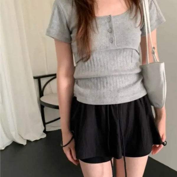 [BUNJANG] Ueini Skirt Pants / 유이니 스커트팬츠