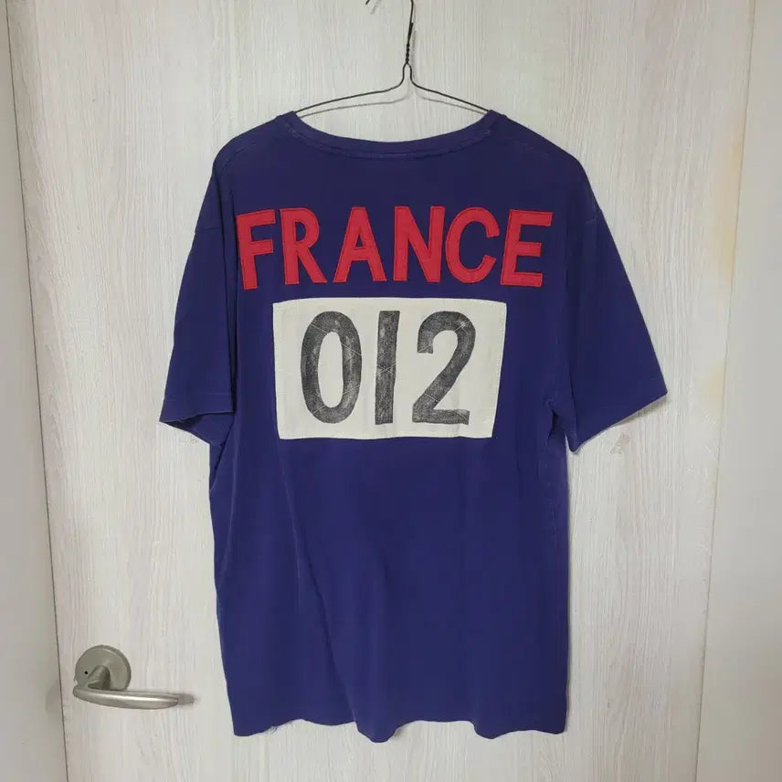 [BUNJANG] Polo Ralph Lauren France Big Pony Short Sleeve T-Shirt XL Navy / 폴로 랄프로렌 프랑스 빅포니 반팔 티셔츠