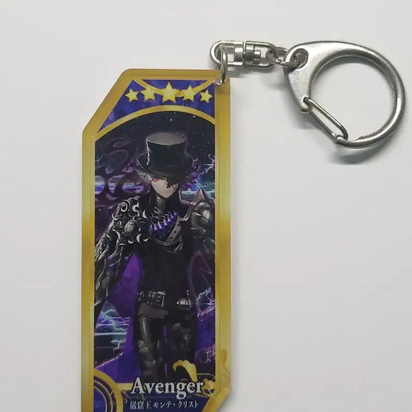 [BUNJANG] Fate/Grand Order Count of Monte Cristo Acrylic Keychain / 페그오 암굴왕 몬테크리스토 백작 아크릴 키링