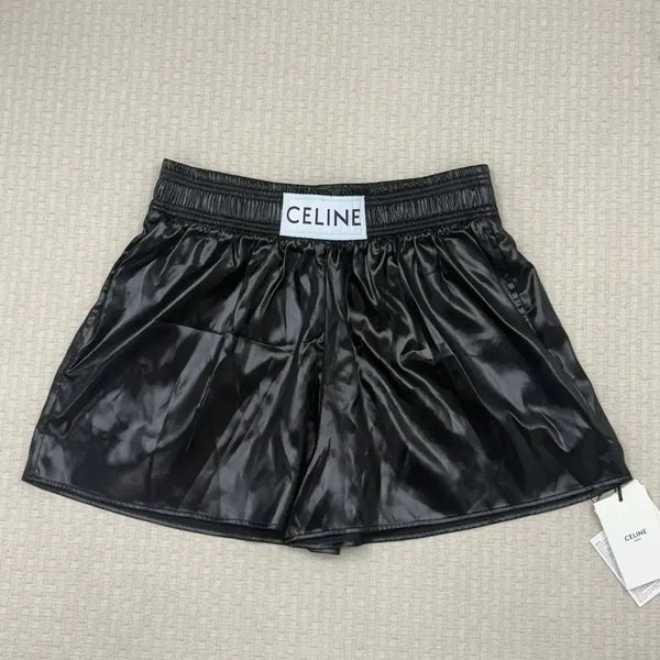 [BUNJANG] Celine Satin Boxing Shorts / [새상품] 셀린느 새틴 복싱 쇼츠