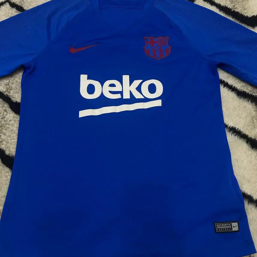 [BUNJANG] Nike 19-20 Barcelona Jersey Short Sleeve/Blue (M) / [M]나이키 19-20 바르셀로나 져지 반팔/블루