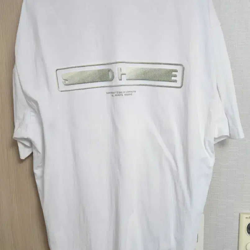 [BUNJANG] Solid Homme Back Logo T-Shirt Size 52 / 솔리드옴므 백로고 (52사이즈)