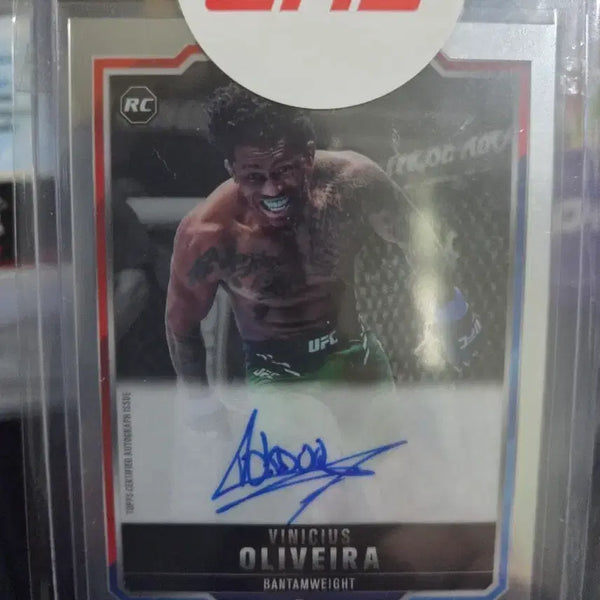 [BUNJANG] Vinicius Oliveira Chrome Rookie Autograph Card / UFC) 비니시우스 올리베이라 크롬 루키 오토