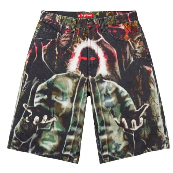 [BUNJANG] Supreme Shadow Baggy Denim Shorts Multicolor / [32] 슈프림 섀도우 배기 데님 쇼츠 멀티컬러 26SS
