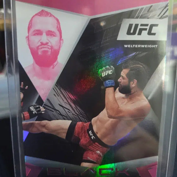 [BUNJANG] Jorge Masvidal Black Pink Parallel Card / UFC) 호르헤 마스비달 블랙 핑크 페러럴 카드