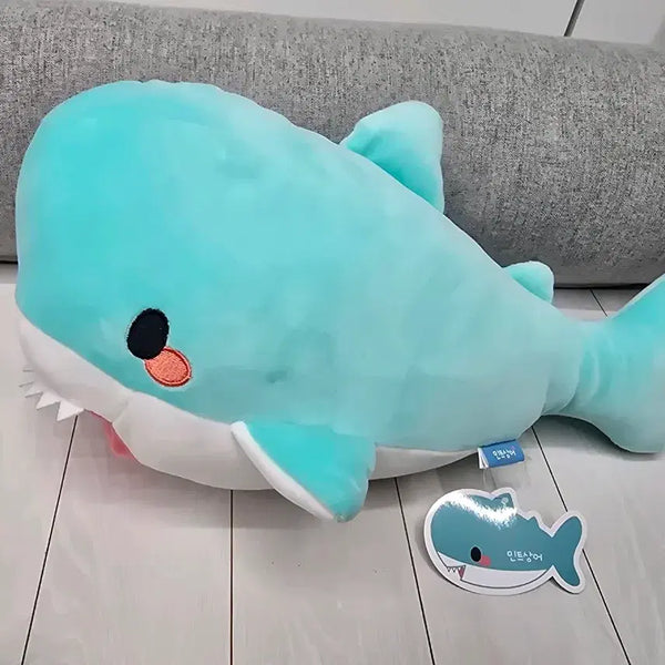 [BUNJANG] Mint Shark Medium Plush Doll / 민트상어 M 중형 인형