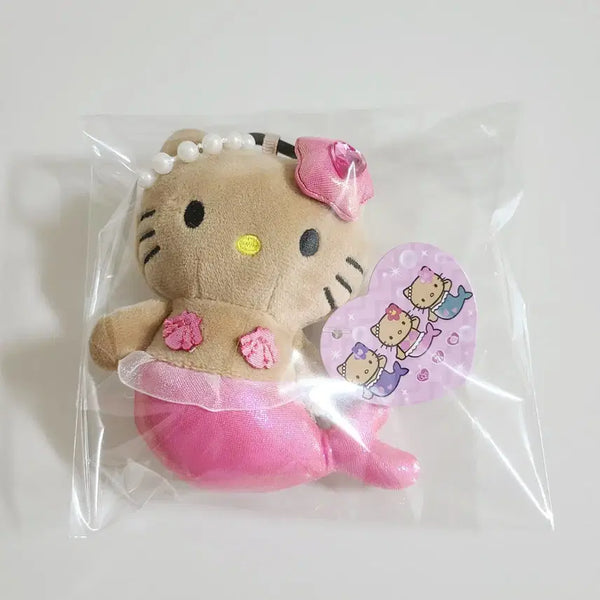 [BUNJANG] Sanrio Tanning Hello Kitty Mermaid Princess Keyring (Japan Exclusive) / 새상품 산리오 인어공주 태닝 헬로키티 키링 열쇠고리 일본판 핑크 귀여운