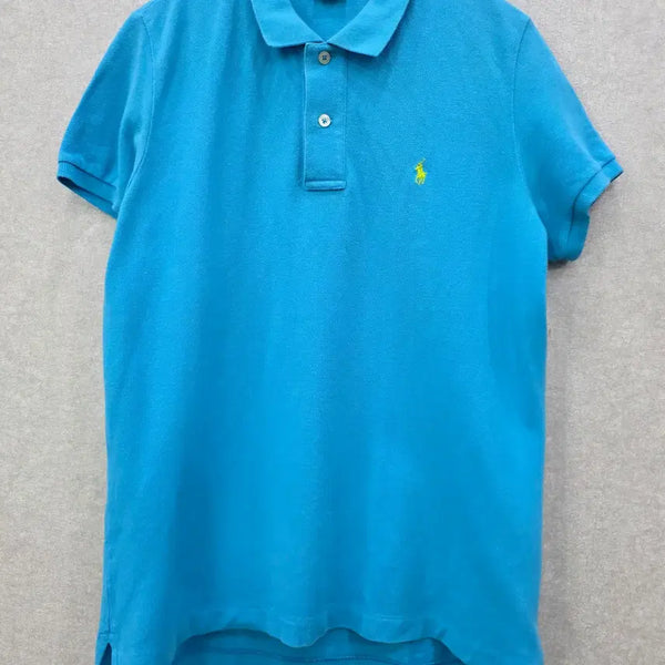 [BUNJANG] Polo Ralph Lauren Sky Blue PK Short Sleeve Polo Shirt / 폴로 랄프로렌 PK 반팔 카라티 POLO RALPH LAUREN