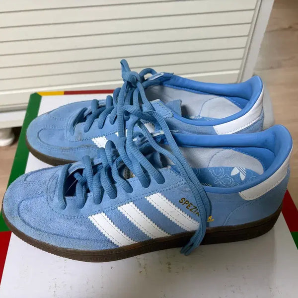 [BUNJANG] Adidas Spezial Handball Light Blue Shoes 230 / 아디다스 스페지알 핸드볼 라이트블루 230