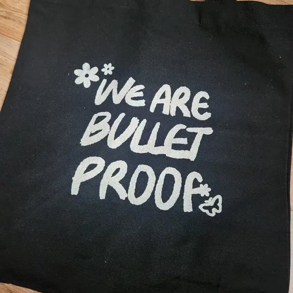 [BUNJANG] BTS We Are Bulletproof Tote Bag / 방탄소년단 We are bulletproof 검정색 토트백