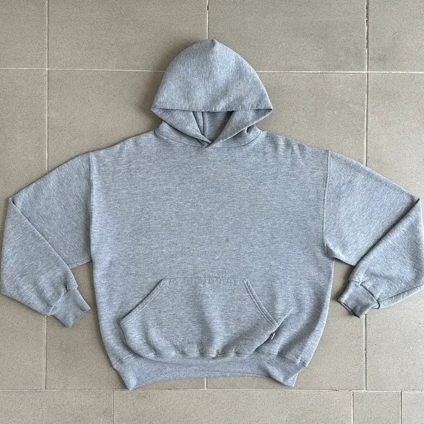[BUNJANG] 90s Russell Vintage Hoodie - Grey L / 90s 빈티지 러셀 후드 그레이 L
