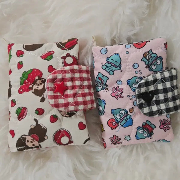 [BUNJANG] Monchhichi Hangyodong Mini Card Holder / 몬치치 한교동 미니 카드지갑