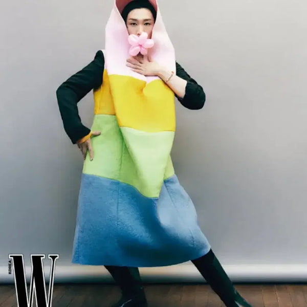 [BUNJANG] Comme des Garçons Homme Plus 2022AW Color Block Panel Dress XS / 2022AW 꼼데가르송 옴므 플러스 컬러 블록 패널 원피스 XS