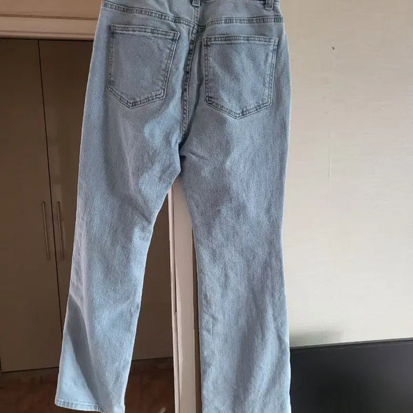 [BUNJANG] EGOIST Semi Bootcut Jeans (Light Wash, Size L) / 에고이스트 청바지 66