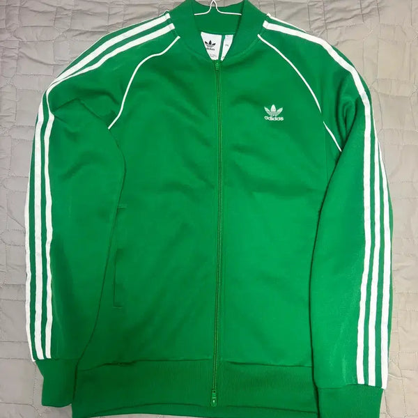 [BUNJANG] Adidas Originals Superstar Track Top Jersey Green 2XL / [2XL]아디다스 오리지널 슈퍼스타 트랙탑 져지(그린)