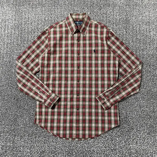 [BUNJANG] Polo Ralph Lauren Custom Fit Plaid Shirt / 빈티지9. 폴로랄프로렌 커스텀핏 체크 셔츠 폴로셔츠 모리걸 핀터깔