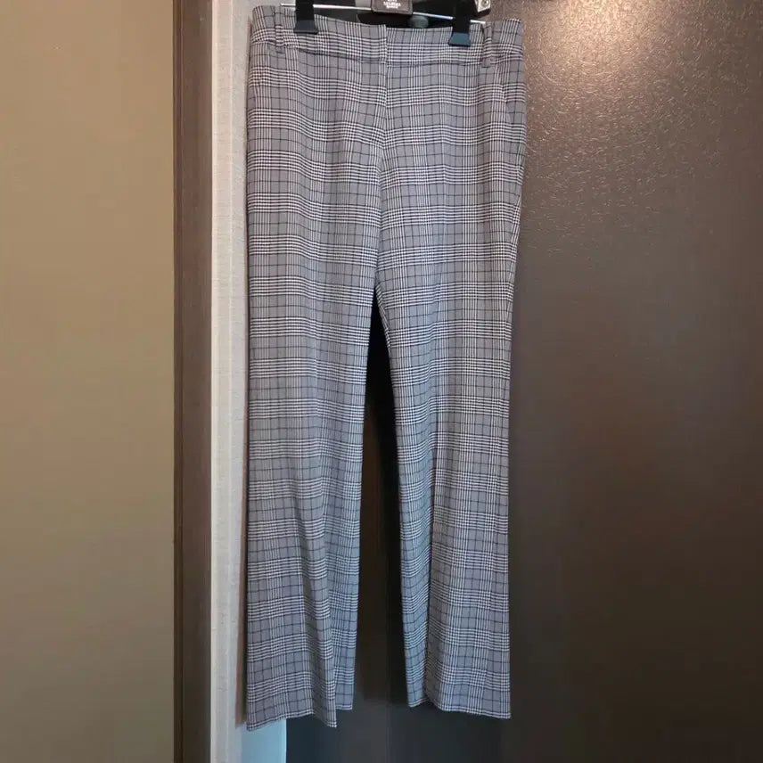 [BUNJANG] IT MICHAA Check Gray Straight Pants (Size 55) / [새상품] 잇미샤 체크 그레이 일자 팬츠 55사이즈